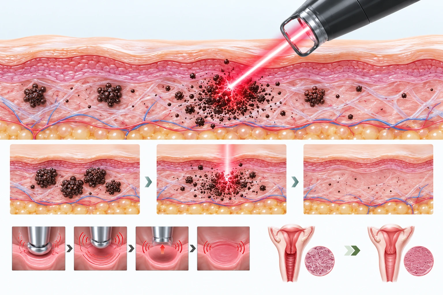 CO2 Laser Skin Resurfacing: equipment detail